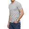Gildan Men's Softstyle V-Neck T-Shirt, Short Sleeve Blank Tee for Craft & DIY Printing, Sport Grey
